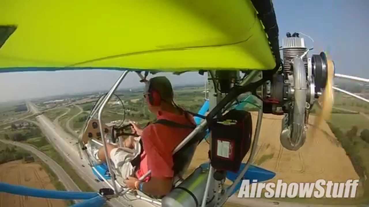 RideAlong! in an Aerolite 103 Ultralight - EAA AirVenture 2014