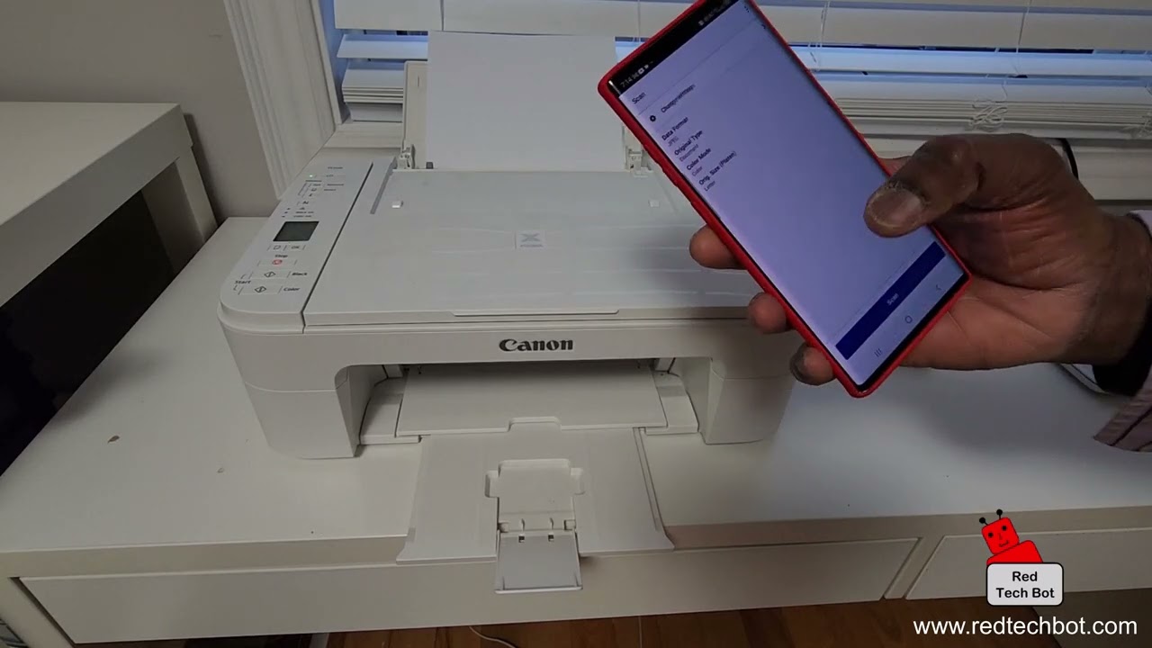 How To Scan Documents Wirelessly From Your Canon Printer Onto Your Android Smartphone