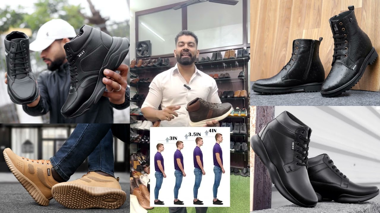 Men's Hidden Height Elevator Shoes