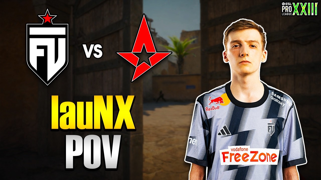 3RD PLACE DECIDER | lauNX POV - FUT vs Astralis | ESL Pro League Season 23 Finals | CS2