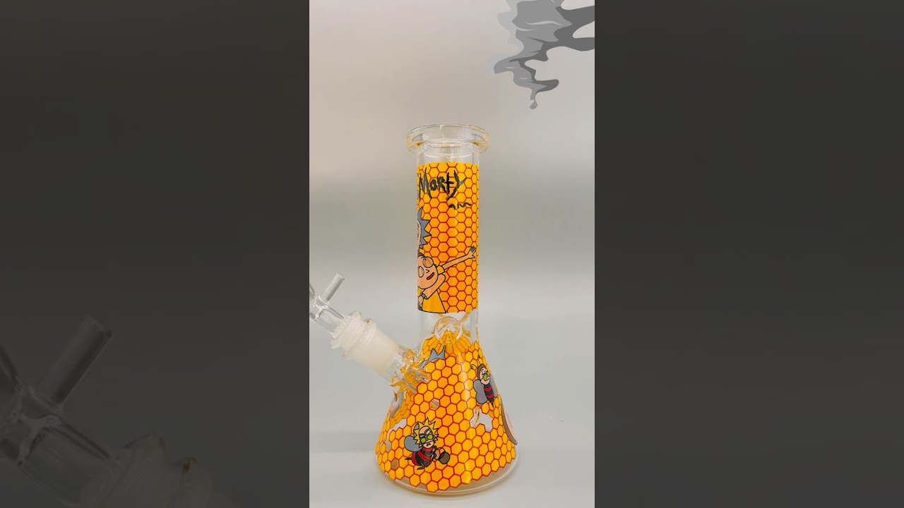Rick and Morty Beaker Bong #lotussmokeshop #smokeshop #fyp