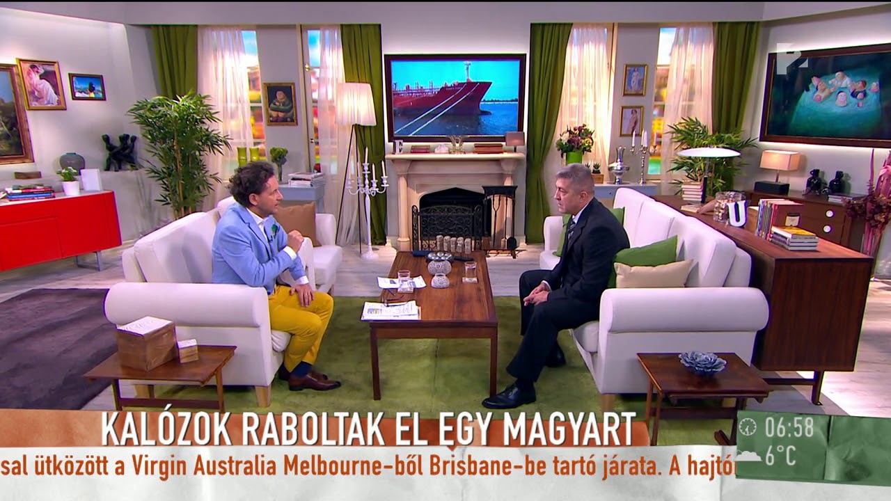 TEK főigazgató: Folynak a tárgyalások a kalózok által elrabolt magyar ügyében - tv2.hu/mokka