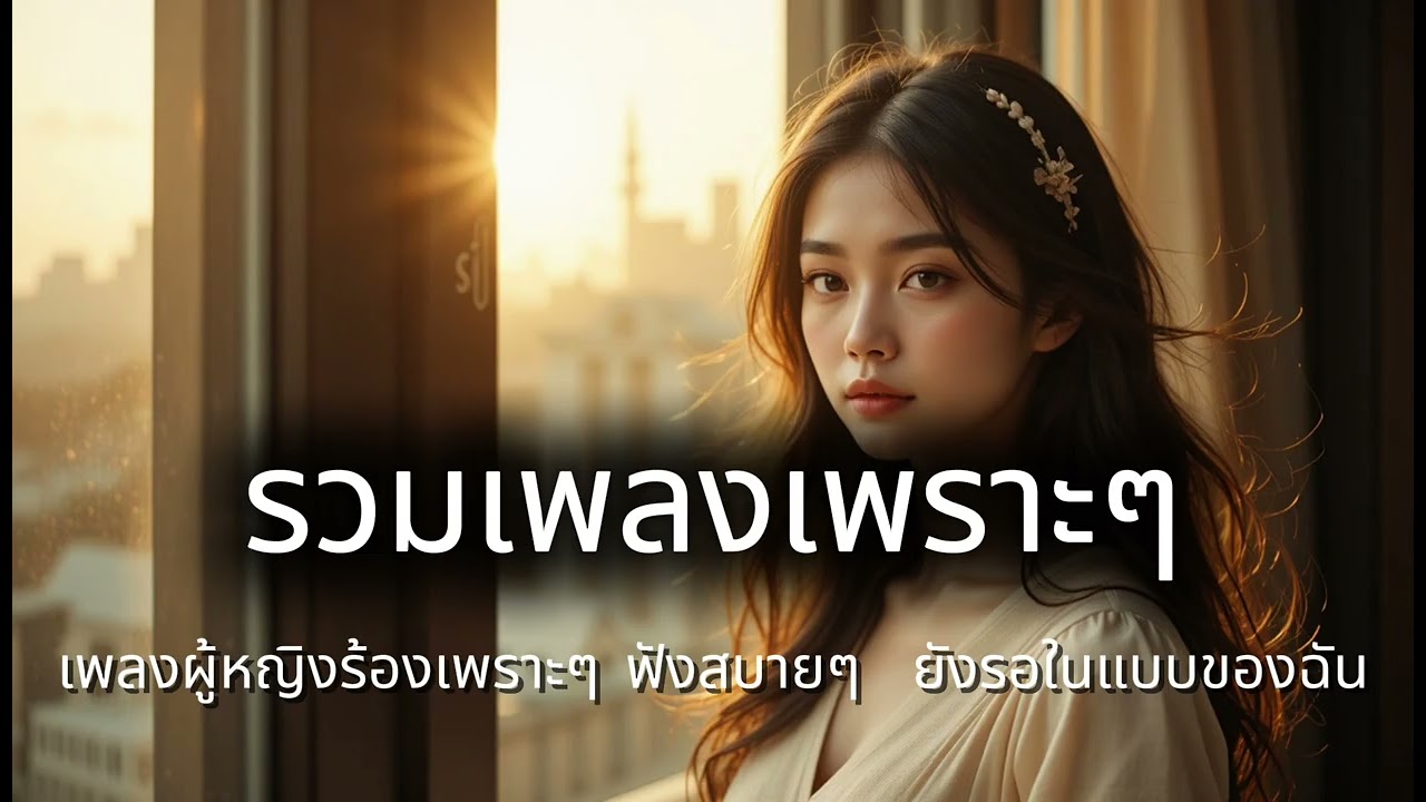 รวมเพลงผู้หญิงร้องเพราะๆ ฟังสบายๆ ยังรอในแบบของฉัน No.160