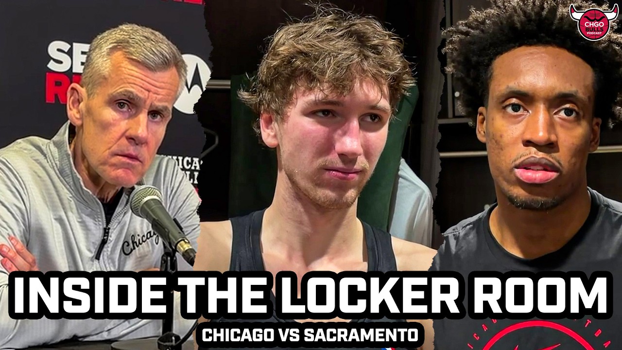 INSIDE THE LCOKER ROOM:Billy Donovan, Matas Buzelis, Collin Sexton Address Loss to Kings
