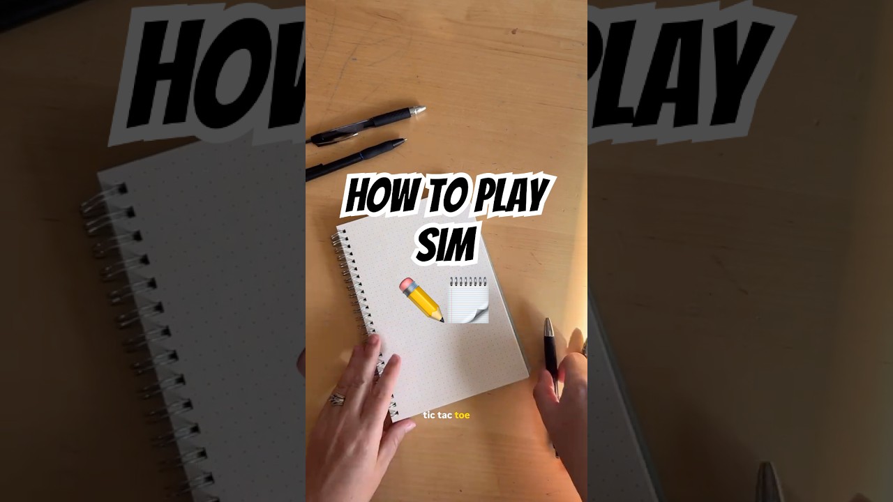 Как играть в SIM-игру &laquo;Бумага и ручка&raquo;