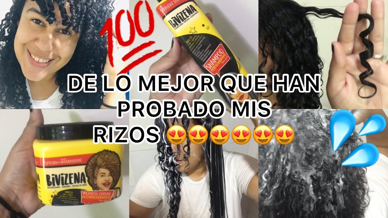 RUTINA COMPLETA LAVADO MÁS DEFINICIÓN CABELLO AFRO RIZADO CON LOS PRODUCTOS BIVIZENA BY BOE COSMETIC