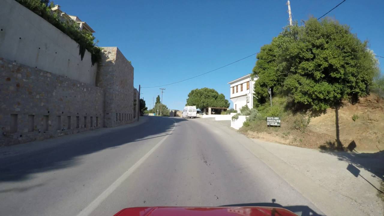 Koukounaries to Skiathos Town 25th May 2016 Filmed in 4K