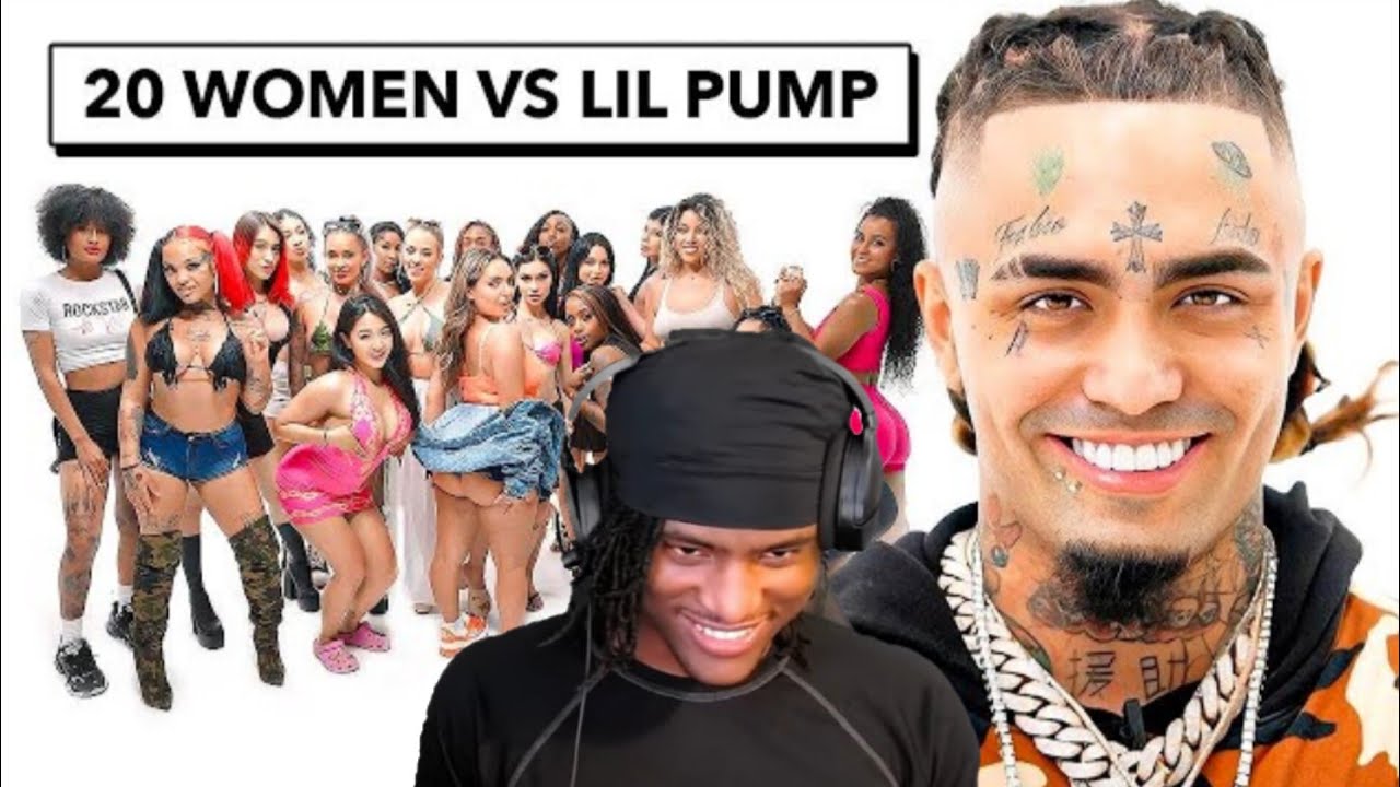 MAN AINT NO WAY SHE STINK| 20 women vs 1 Lil pump (REACTION)