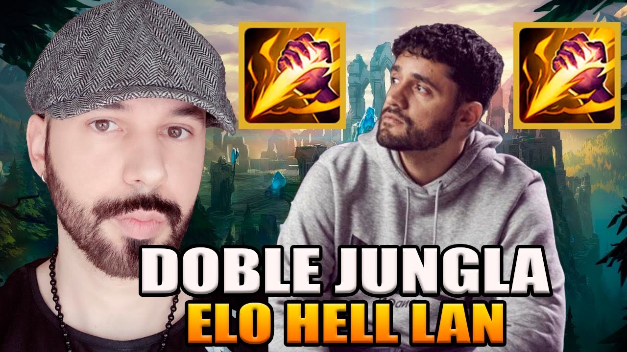 ESTRATEGIA DE DOBLE JUNGLA EN EL SERVER DE LAN! LOS AMARGAMOS! Ft @SeVenJungle