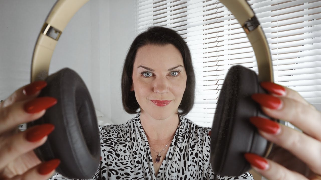 ASMR Hearing Frequency Test (tuning forks / beep test with headphones)