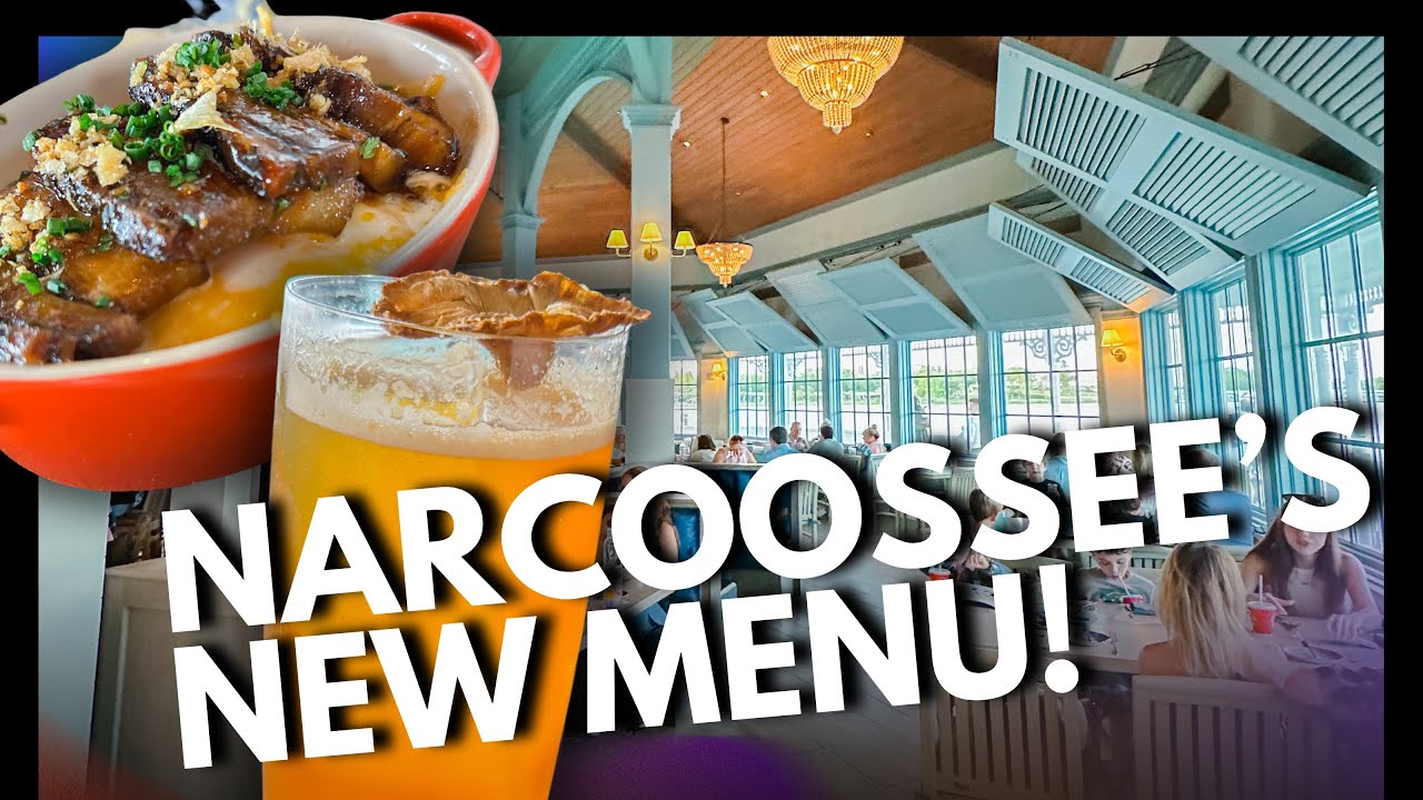 Narcoossee's GRAND REOPENING | New Menu Dining Review | Disney's Grand Floridian Resort & Spa