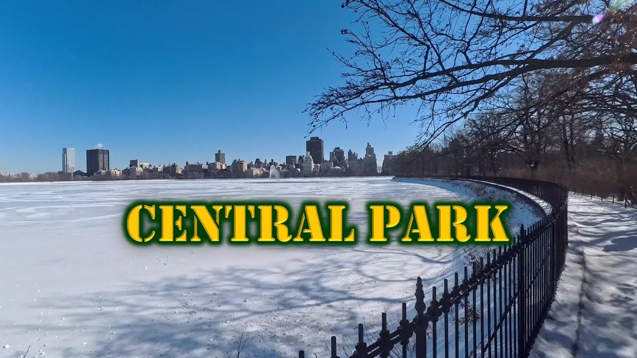 Central Park Winter Run 4K - 27 Min Run