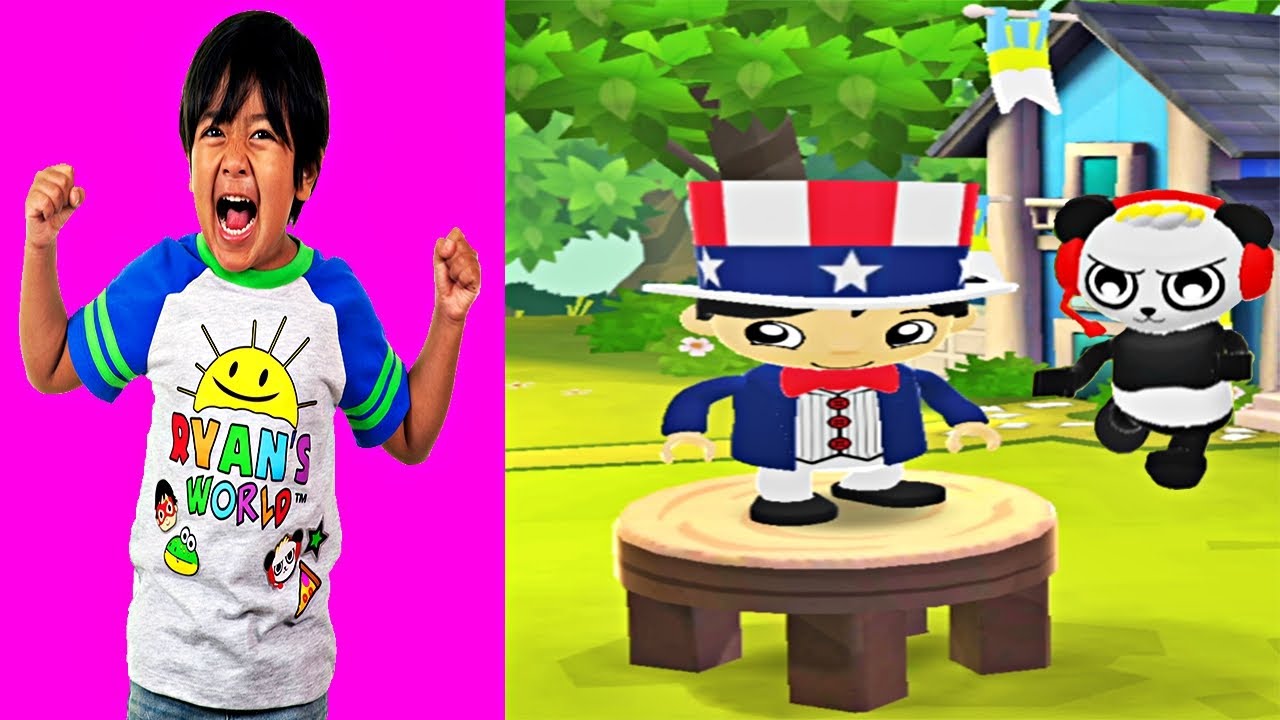 Tag with Ryan - Washington DC Ryan New Character Unlocked - Gameplay ( android, ios )