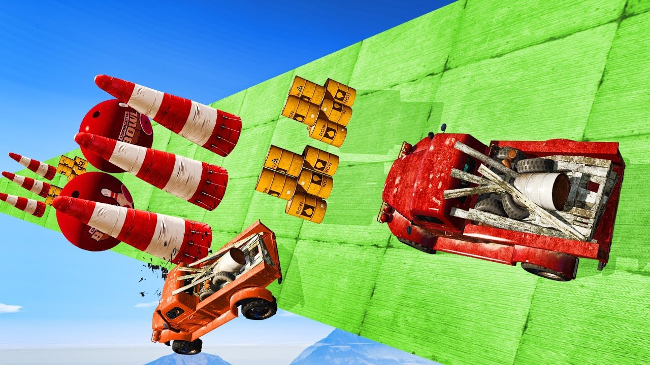 MOST CHALLENGING VERTICAL OBSTACLE COURSE!? (GTA 5 Funny Moments)