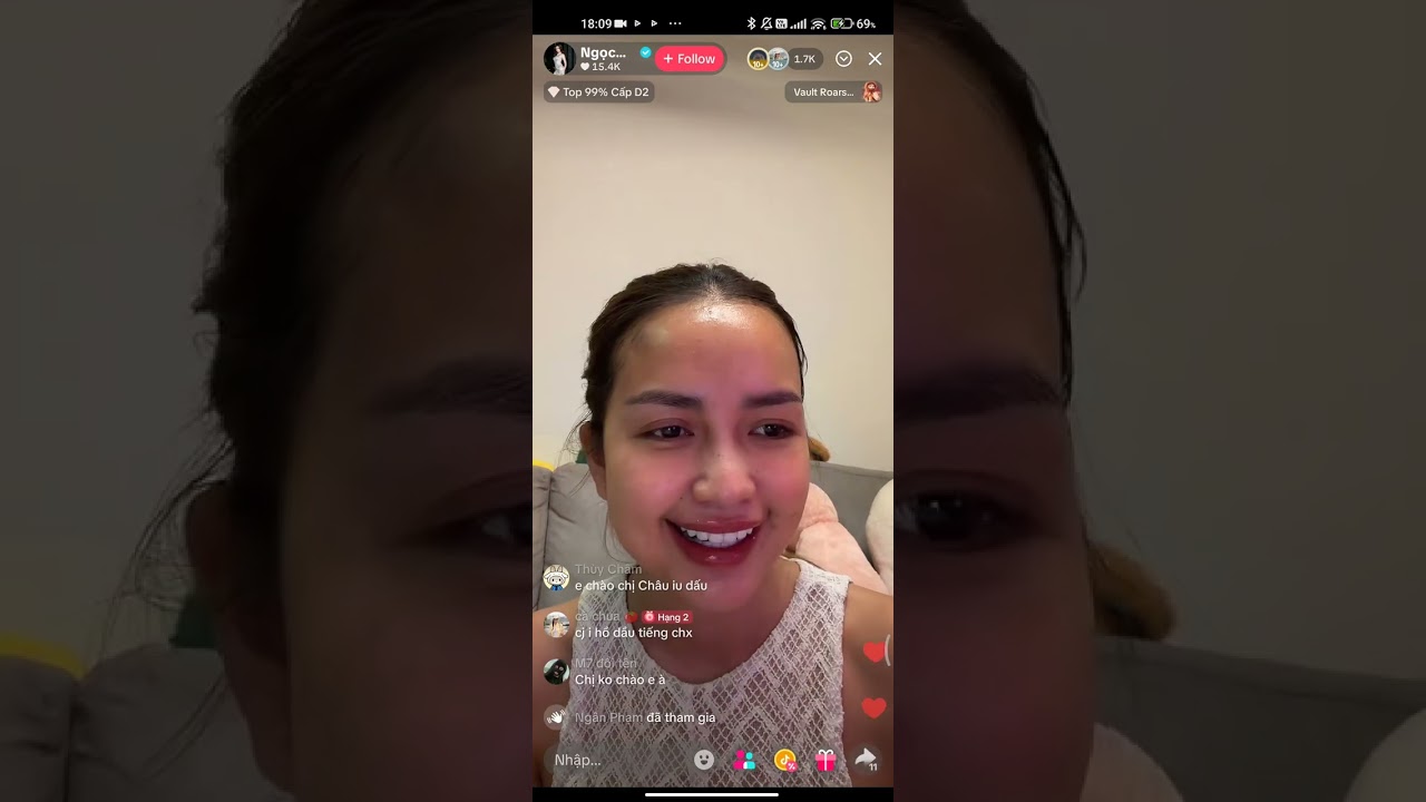 [CUTLIVE] 03.01.2026_Hoa Hậu Ngọc Châu live tẩy trang, trò chuyện cùng fan