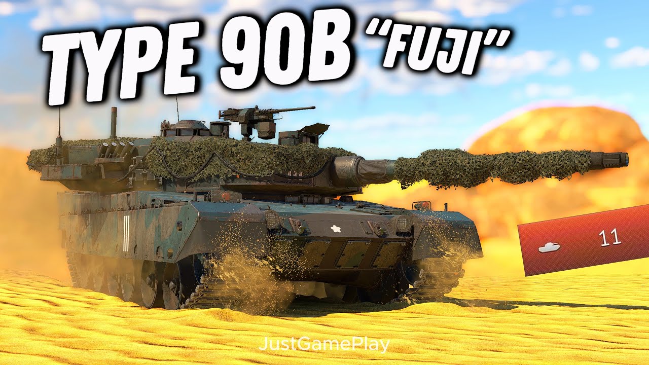 Type 90B &ldquo;Fuji&rdquo; Gameplay in War Thunder