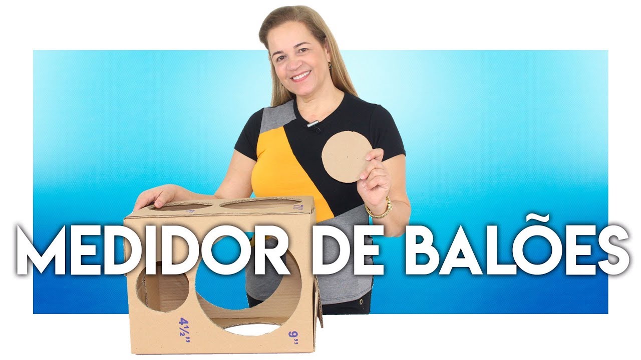 Como Fazer Seu Próprio Medidor de Balões | #1