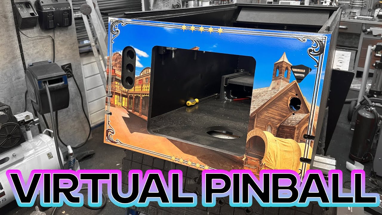 VIRTUAL pinball machine update1: the project has FINALLY begon 😍