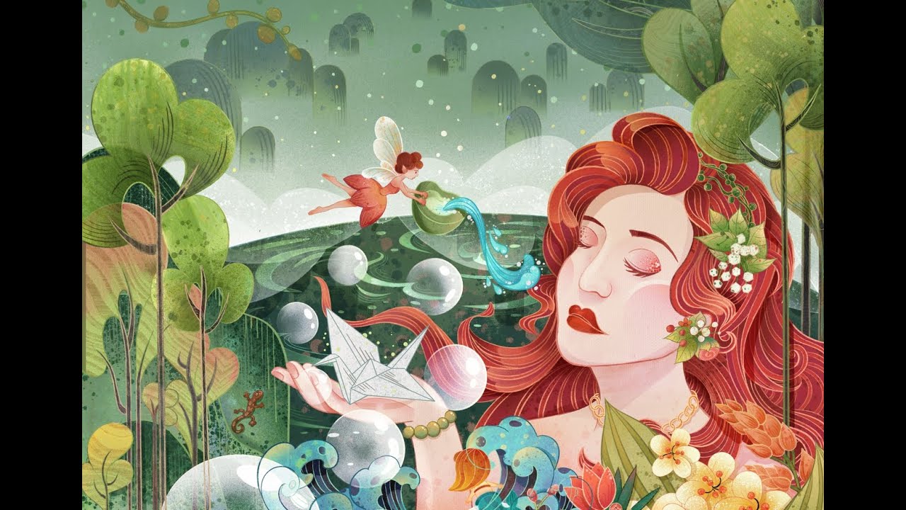 插画过程Illustration process
