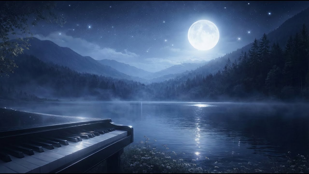 Soft Piano Music for Sleep 🌙 | Calm Night Piano – 30 Minutes