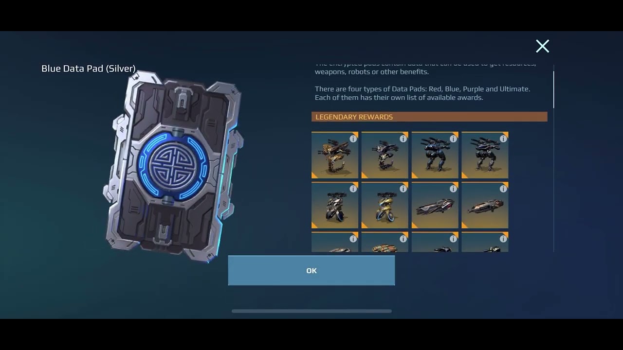 War robots , Blue data pad opening 😎: Is it Worth it 🤔
