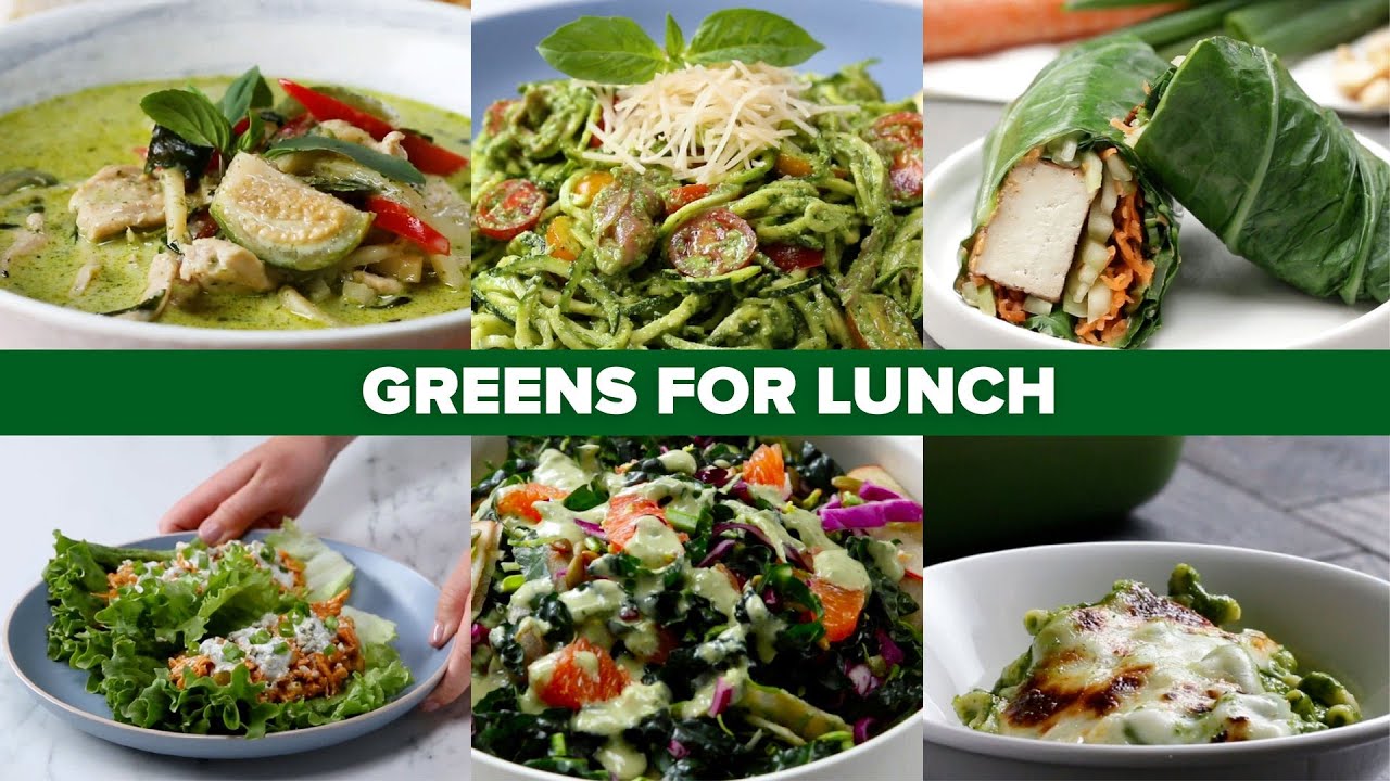 7 Days Of Green Lunches