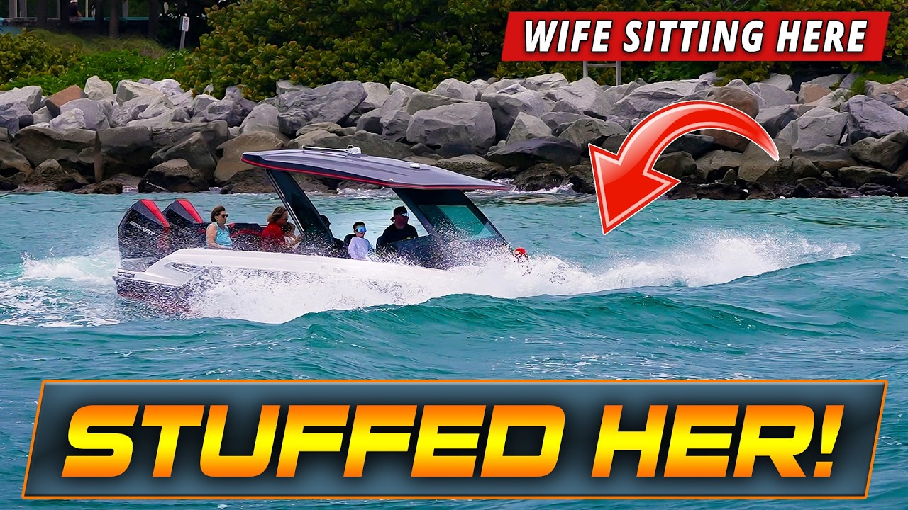 NEVER SIT HERE AT HAULOVER INLET !! | HAULOVER BOATS | WAVY BOATS