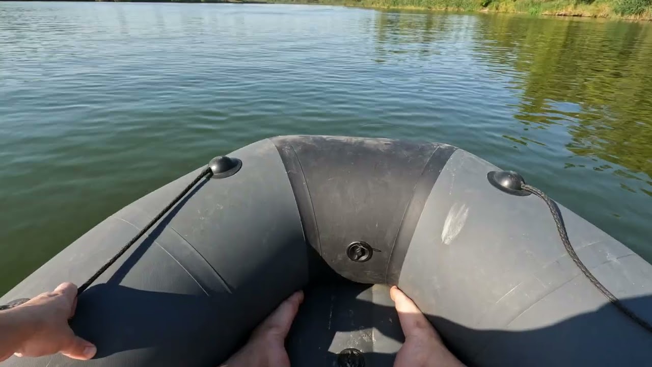 Катаемся на моторной лодке, Белгород, р. Северский Донец.