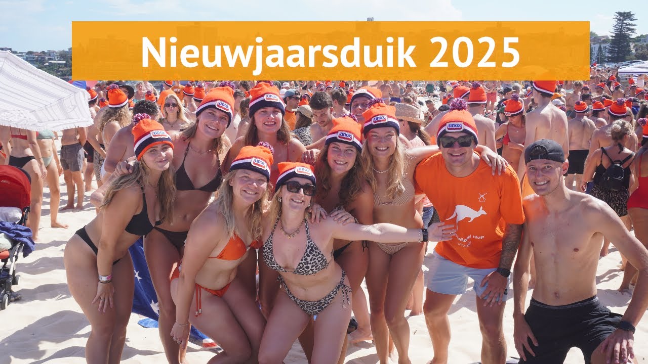 Nieuwjaarsduik 2025 - Sydney - Bondi Beach