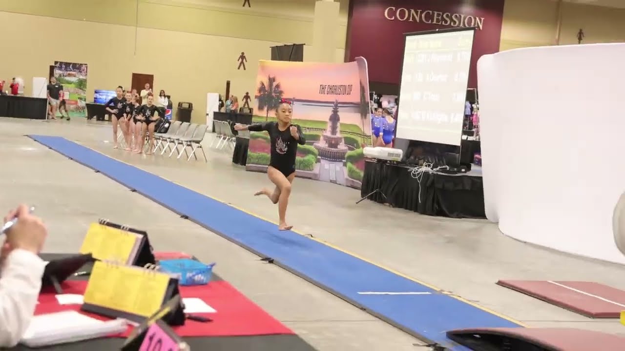 Reagan Ha 2nd Vault 9.675 Charleston Cup 2026 Wildfire Gymnast Level 7