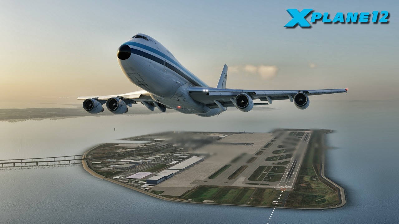 Felis 747 Freighter flown by Real Boeing Pilot | F1 Positioning Flight from China to Japan! | XP12