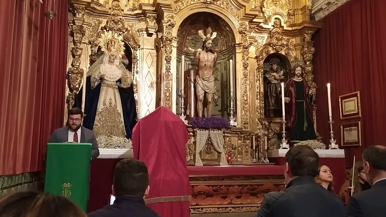 Presentación del cartel editado por El Pertiguero y Arte Sacro Jerez 2020