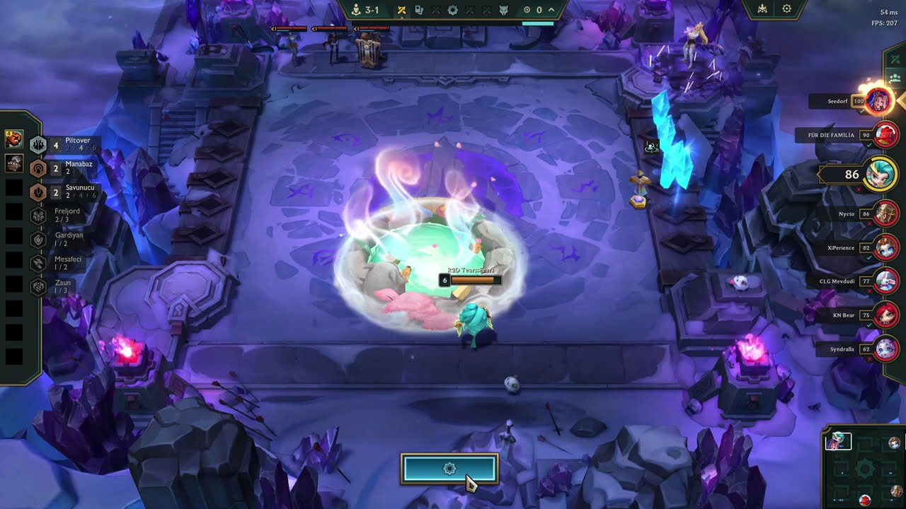 GARDİYAN NASUS ÇOK OP! TR DİA 4! LOL TAKTİK SAVAŞLARI