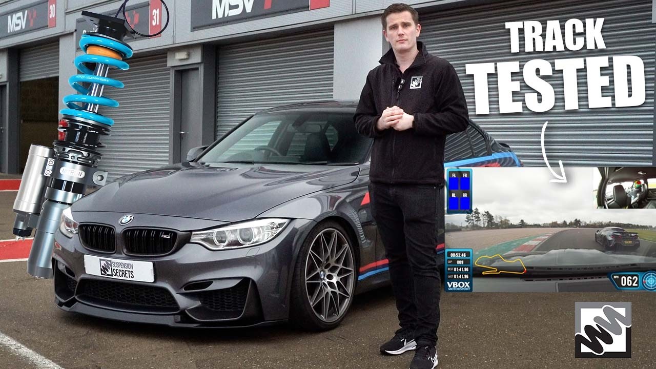Регулируемые амортизаторы Nitron, протестированы на треке - BMW F80 M3