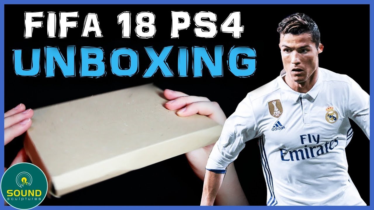 ASMR Silent Unboxing: FIFA 18 PS4 Video Game &bull; SOUNDsculptures &bull; (167)