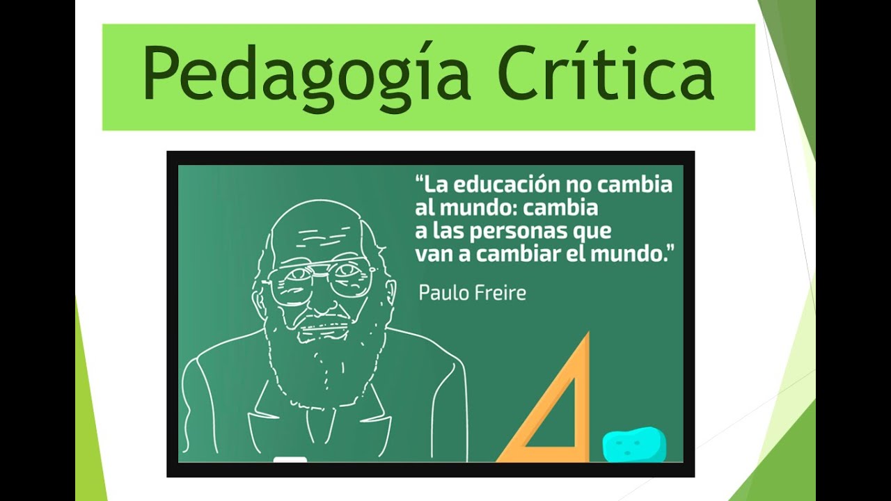 Características Pedagogía Crítica