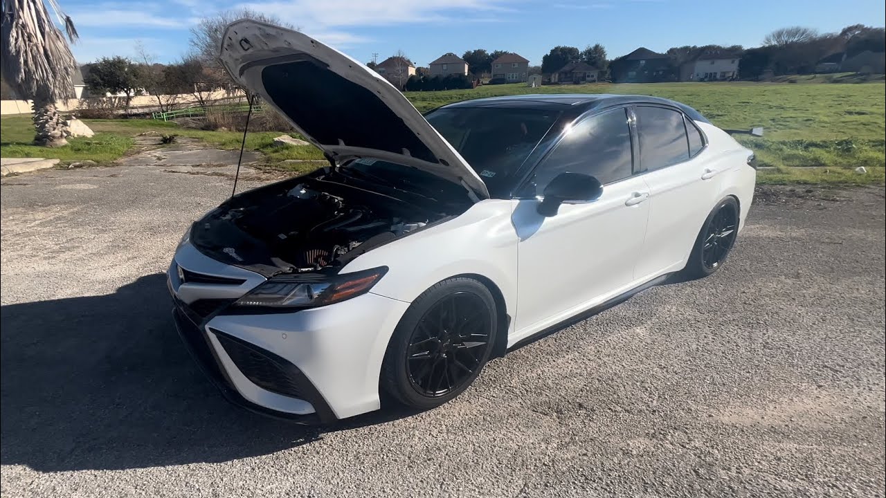 New Wheels and Tires for the Camry XSE V6 and Eibach Lowering Springs
