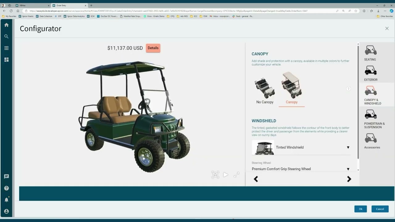 Epicor Kinetic Sales Management Module Product Tour