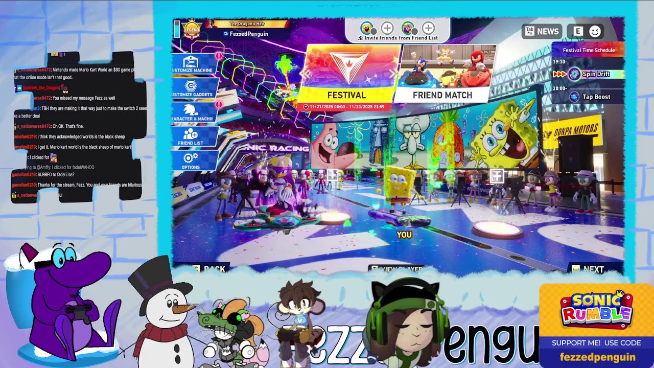 Sonic Rumble Shadow 20th Event! and Later Spongebob Festival in Crossworlds!