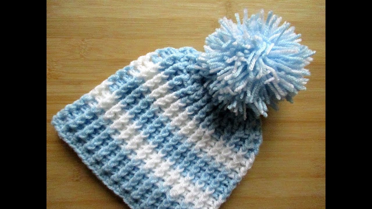 Crochet Baby beanie hat Toddler 12-24 months 16