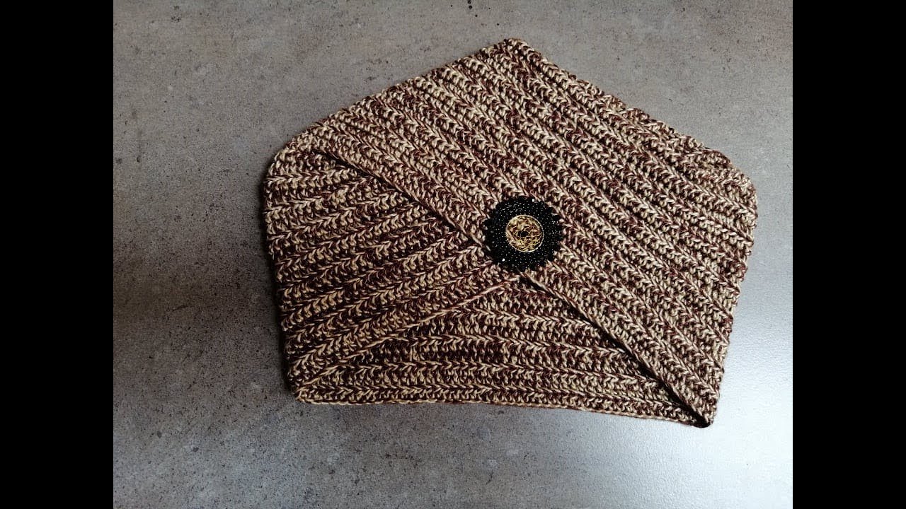 TURBANTE BASICO, CROCHET