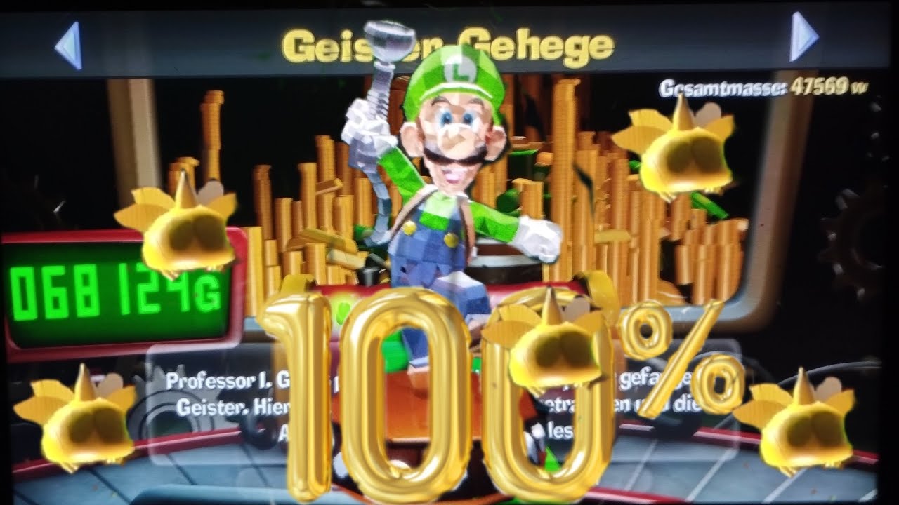 Luigis mansion finaler Pat 100% 👻