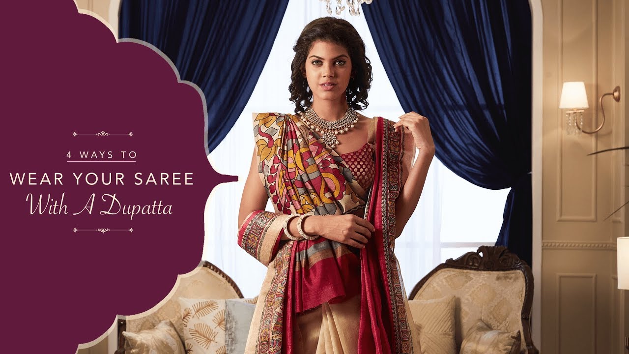 How To Style Your Saree with a Dupatta | Saree Hacks + Lookbook