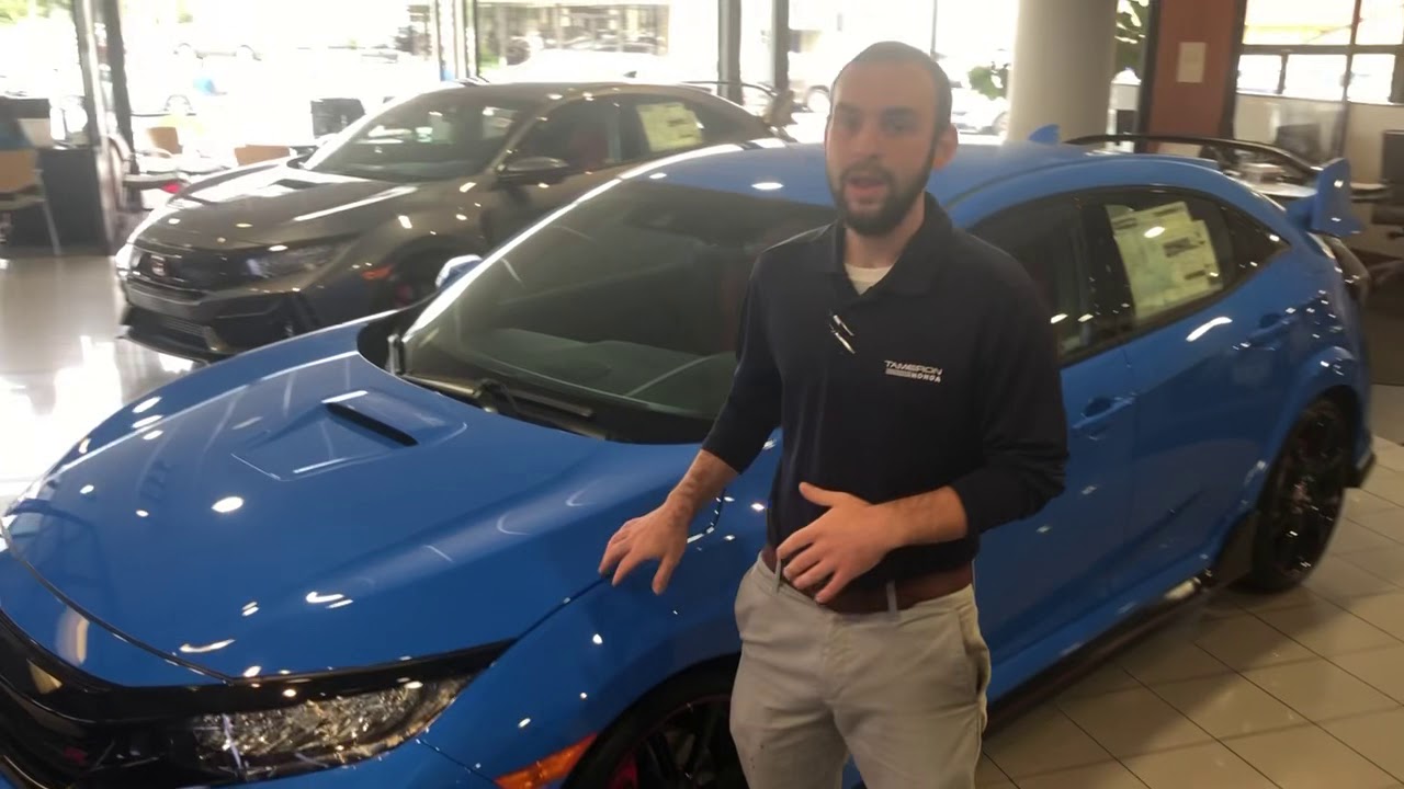 2020 Type R for Adam from George at Tameron Honda in Hoover Alabama