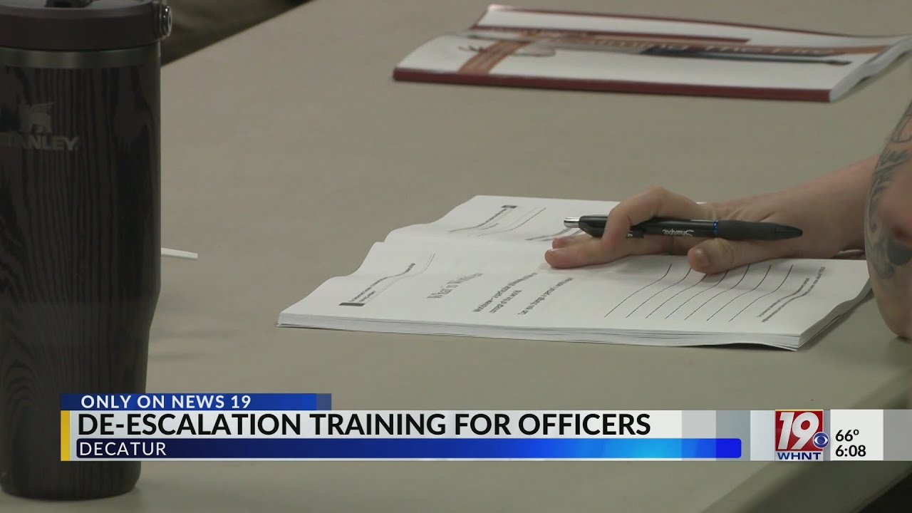 De-Escalation Training for Officers | Feb. 26, 2026 | News 19 at 6 p.m.