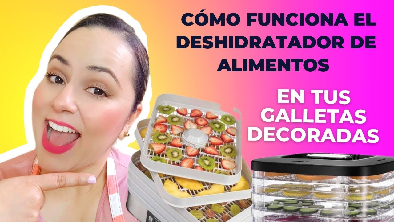 Cómo se usa el deshidratador en galletasdecoradas#video #recetas #viral #parati #tips #galletas #fyp