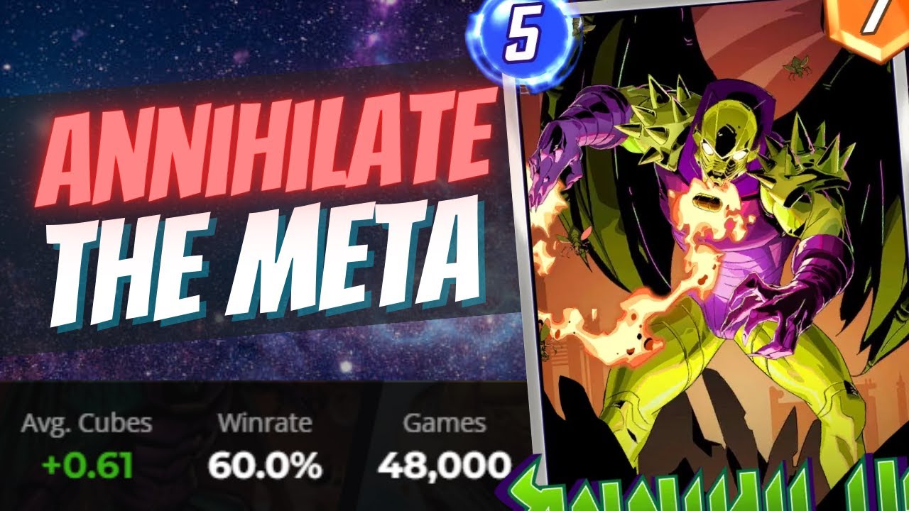 60% WINRATE!!! Darkhawk Annihilus is BACK!!! Marvel Snap