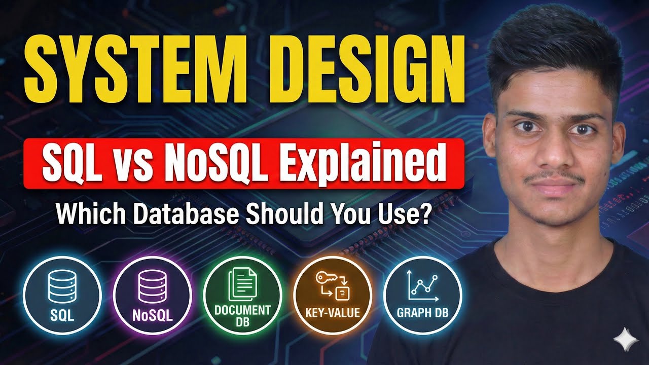 39. SQL vs NoSQL Databases – Complete Comparison with Real-World Examples