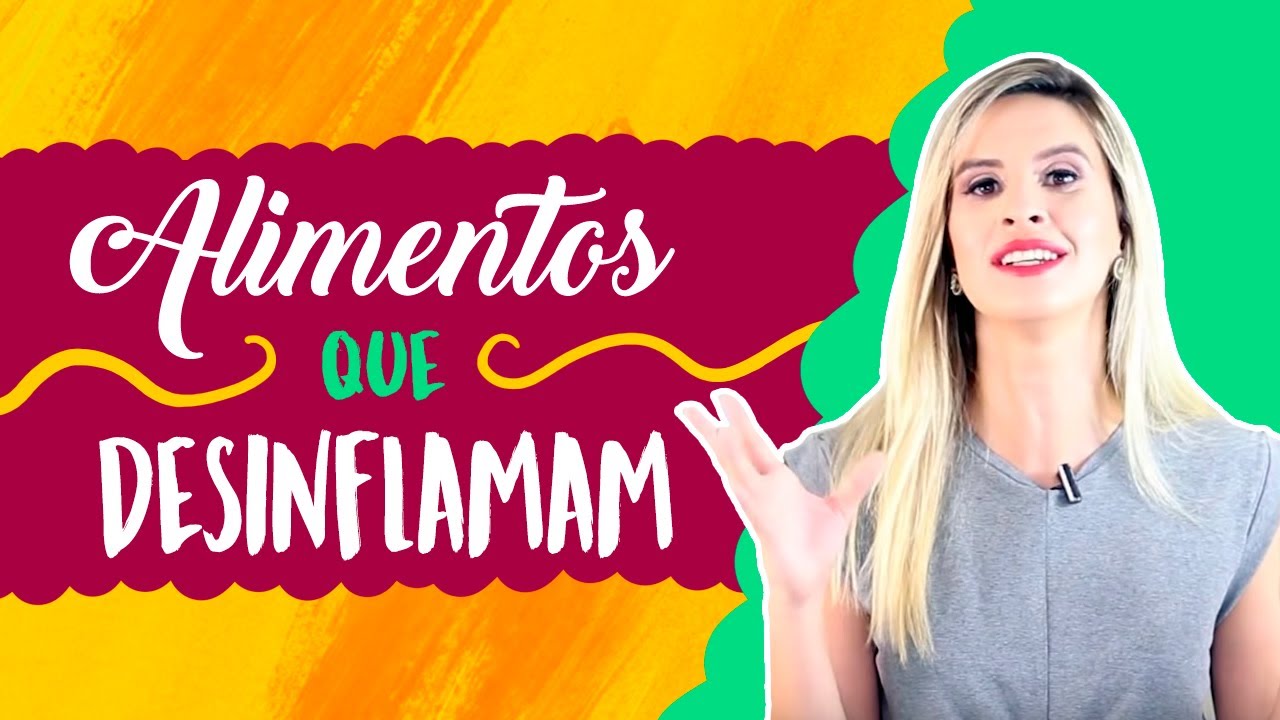 Os ALIMENTOS que irão DESINFLAMAR seu corpo e Acelerar a Queima de Gordura🔥