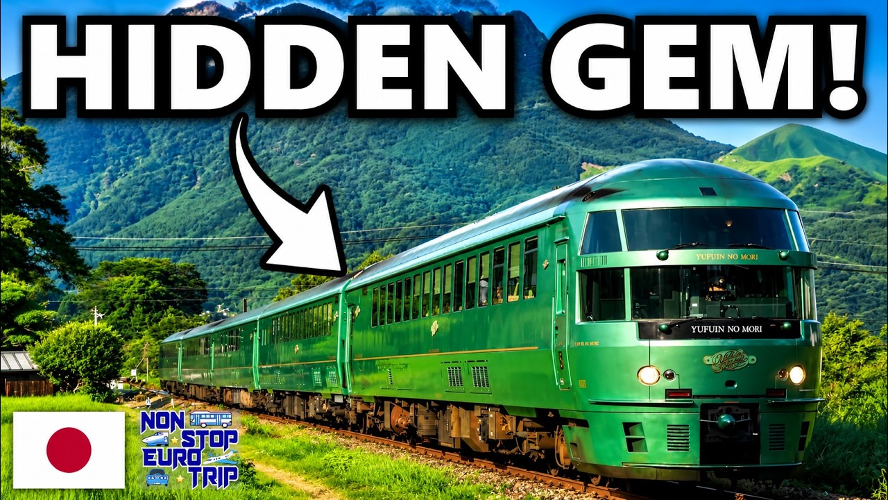 Японский QUIRKY Super Scenic Limited Express: обзор Yufuin No Mori!